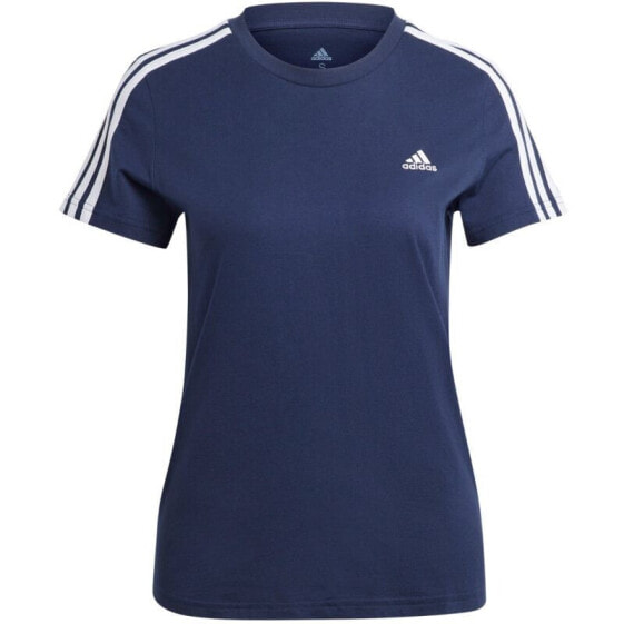 adidas Essentials Slim 3-Stripes Tee W IM2791