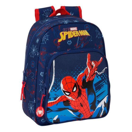 Походный рюкзак safta SAFTA Infant 34 см Spider-Man Neon