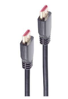 Кабель HDMI стандартный shiverpeaks Basic-S 1,5 м - тип А (стандарт) - тип А (стандарт) - 3D - 48 Gbit/s - чёрный