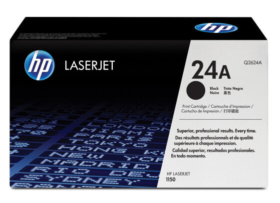 HP 24A Black Original LaserJet Toner Cartridge - 2500 pages - Black - 1 pc(s)