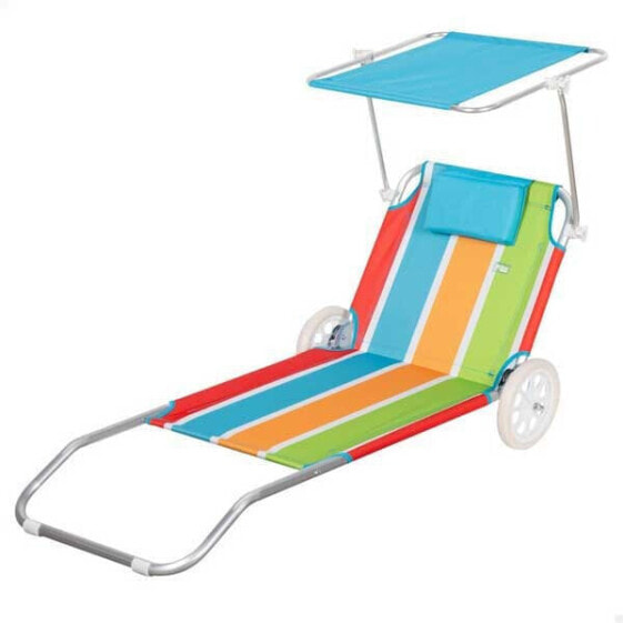 AKTIVE 62682 52x117x62 cm beach cart lounger