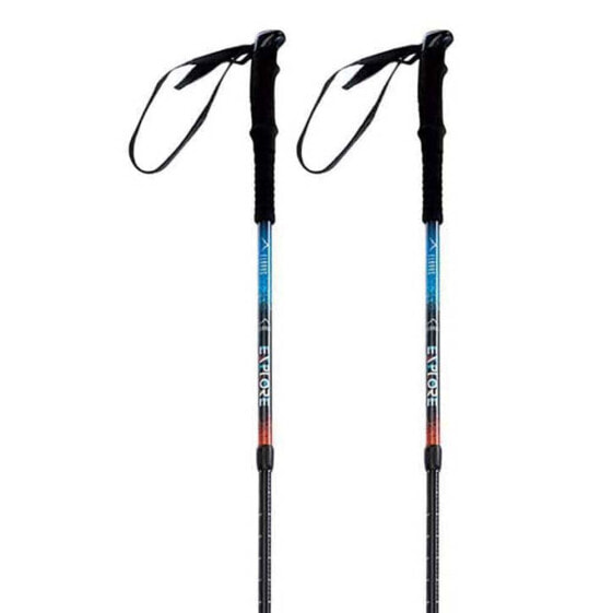 Треккинговые палки Elbrus Pokara 3-секционные 62-135 см 200 г