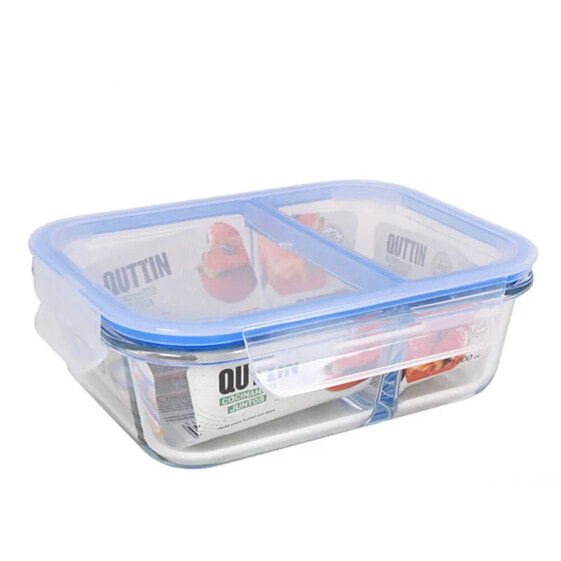 DEM Rectangular Lunch Box 21x15.5x7 cm Quttin