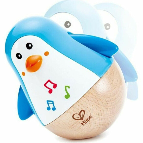 Игрушка для малышей Музыкальная Hape Пингвин Система балансировки 11,2 x 12,6 x 9 см