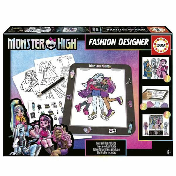 Детское хобби и творчество Educa Fashion Studio Monster High Fashion Designer