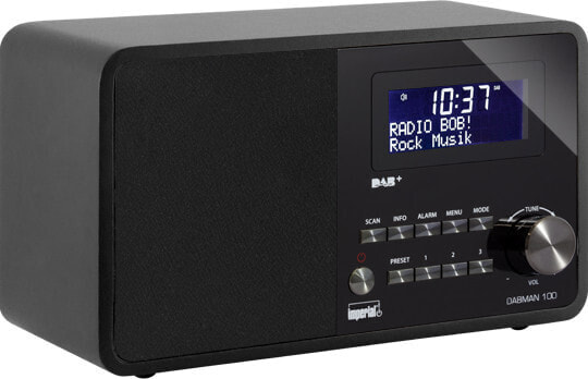 Радиоприемник TELESTAR DABMAN 100 - Portable - Digital - DAB+,FM - 87.5 - 108 MHz - 174 - 240 MHz - 7 W