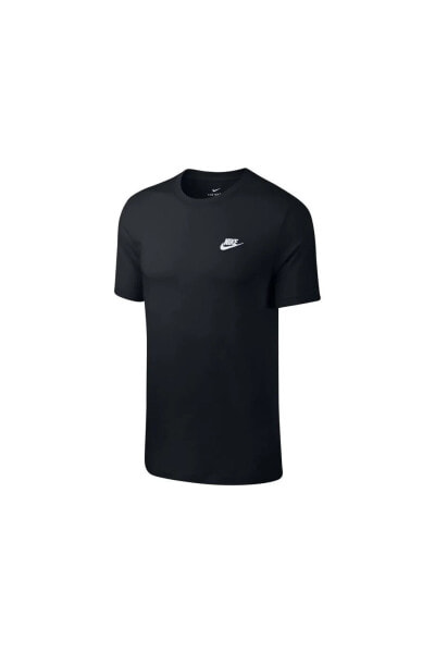 Футболка мужская Nike Sportwear Erkek черная Zero Neck (AR4997-013)