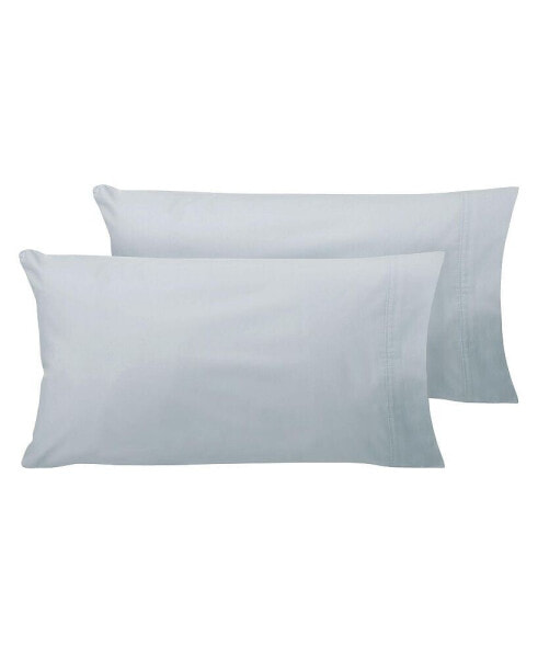 200TC Cotton Percale Pillowcase Set - King