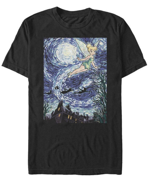 Men's Starry Tink Night Short Sleeve Crew T-shirt