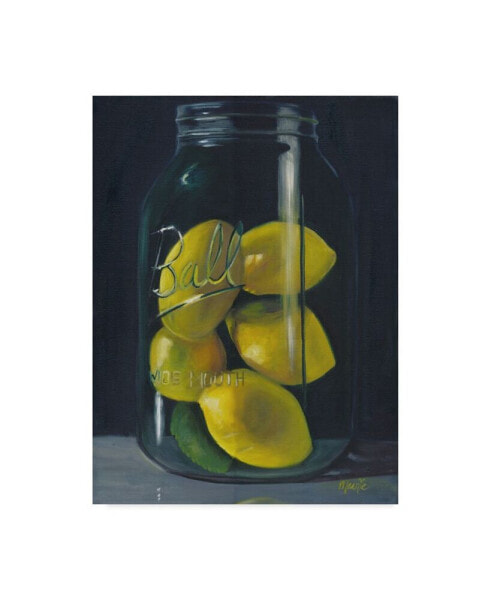 Marnie Bourque 'Lemons' Canvas Art - 32" x 24" x 2"