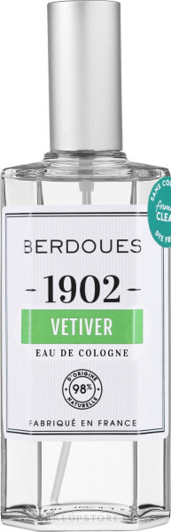 Berdoues 1902 Vetiver - Eau de Cologne 125 ml