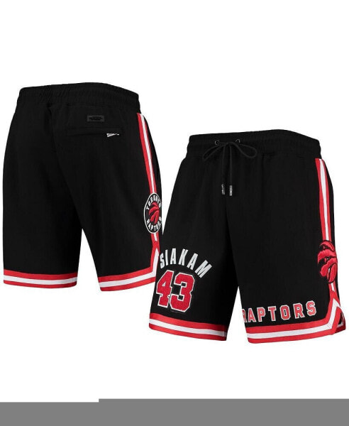 Men's Pascal Siakam Black Toronto Raptors Team Player Shorts