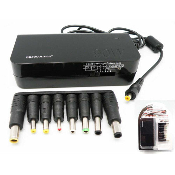 EUROCONNEX 90W 12-24V + USB 2A Portable Charger Connector