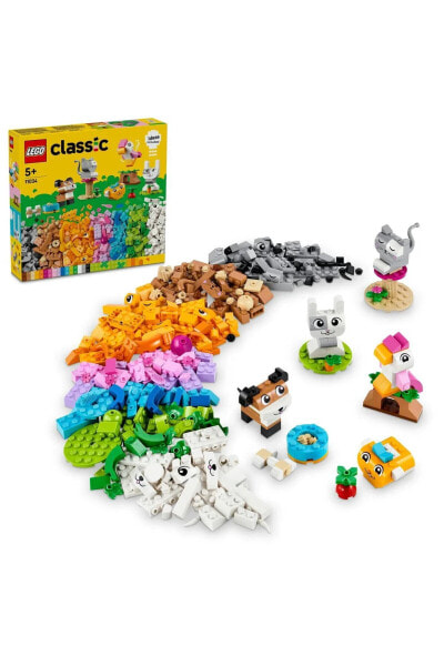 Конструктор пластиковый Lego Classic Yaratıcı Evcil Hayvanlar 11034 - для детей от 5 лет (450 деталей)