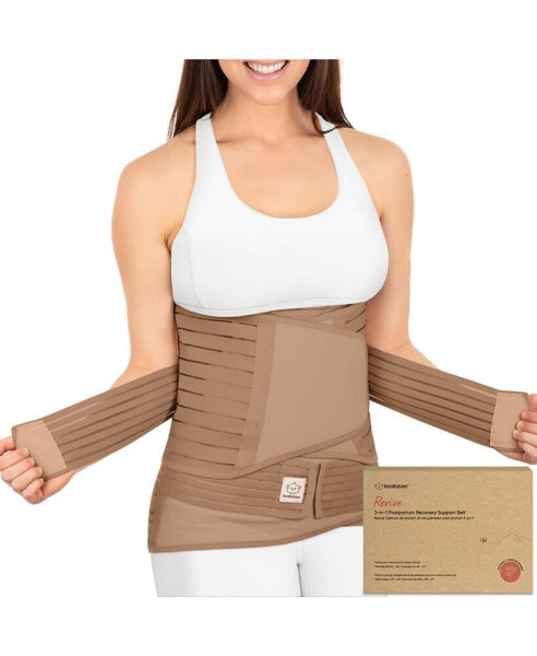 Maternity Revive 3 in 1 Postpartum Belly Band Wrap, Post Partum Recovery, Postpartum Waist Binder Shapewear