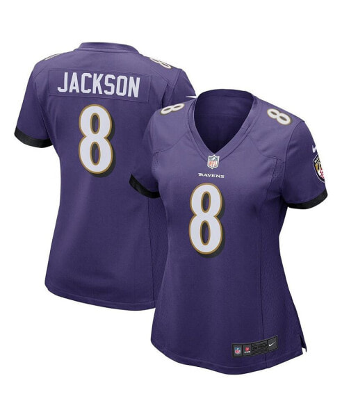 Women's Lamar Jackson Purple Baltimore Ravens Game Jersey