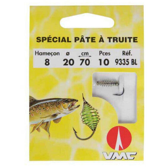 Крючок рыболовный RAGOT Special Trout Paste 9335BL Tied Hook 0.7 мм 0.240 мм