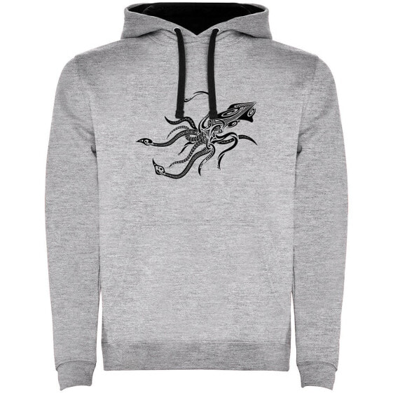 KRUSKIS Squid Tribal Two-Colour hoodie