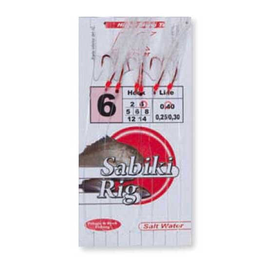Приманка для рыбалки Kali Sabiki Rig SQ 6047 Feather Rig 6 шт.