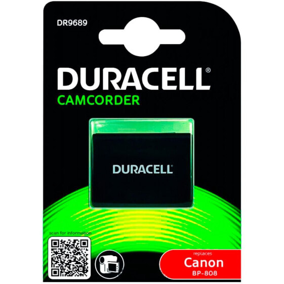 DURACELL Canon BP-808 890mAh 7.4V Lithium Battery