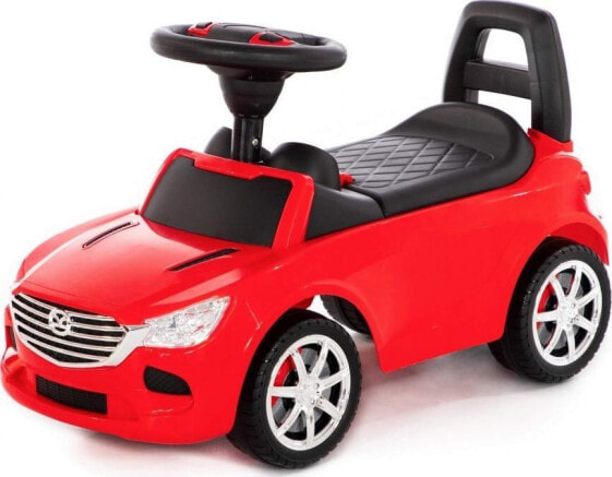 Wader Samochód Jeździk "SuperCar" z sygnałem dźwiękowym czerwony