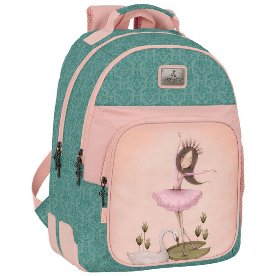SAFTA Santoro ™ ’S Mirabelle ´´Swan Lake´´ Double Backpack