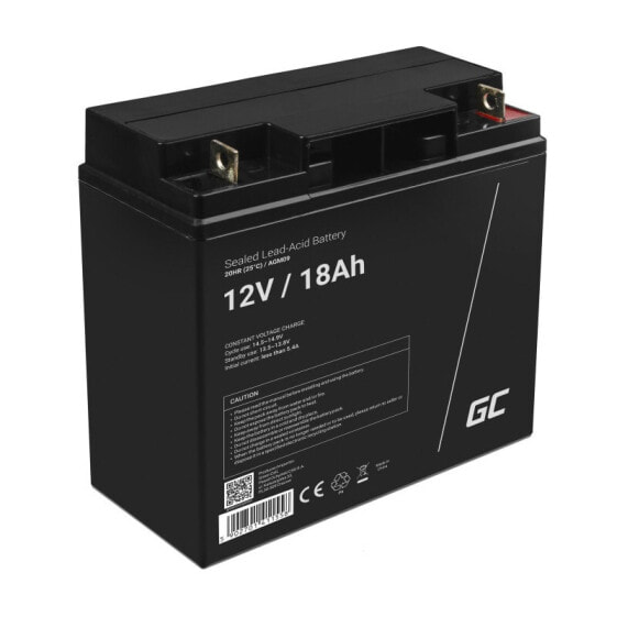 Green Cell AGM Battery 12V 18Ah - Battery - 18,000 mAh