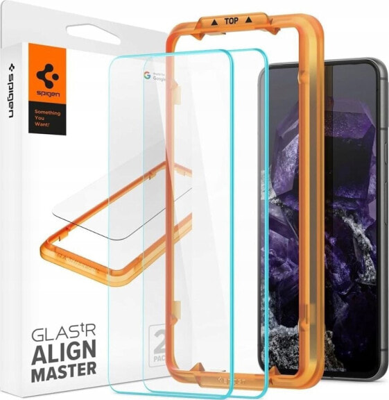 Spigen Spigen Glass tR AlignMaster 2 Pack - Google Pixel 8