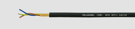 Helukabel 2x4 - Low voltage cable - Black - Polyvinyl chloride (PVC) - Cooper - 4 mm² - 77 kg/km