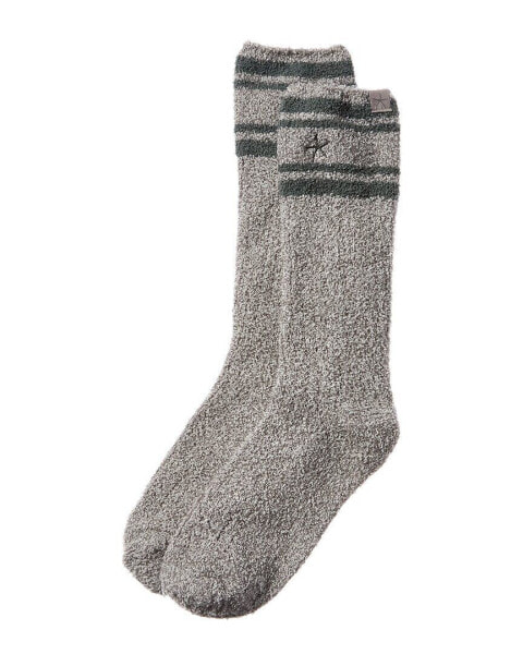 Barefoot Dreams Cozychic Tube Socks Women's Grey Os