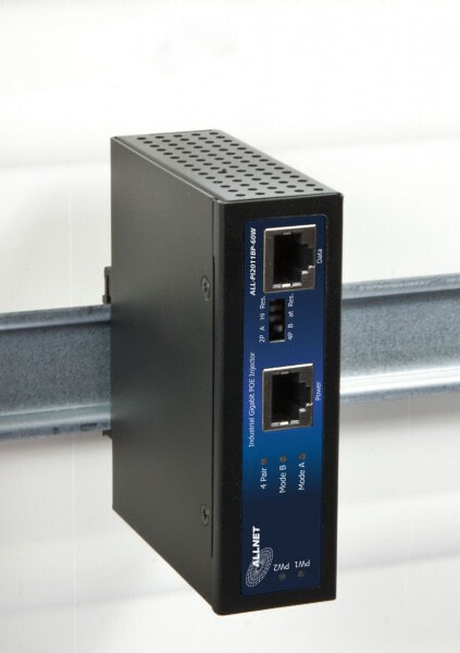 ALLNET 134036 - Unmanaged - L2 - Gigabit Ethernet (10/100/1000) - Full duplex - Power over Ethernet (PoE) - Wall mountable