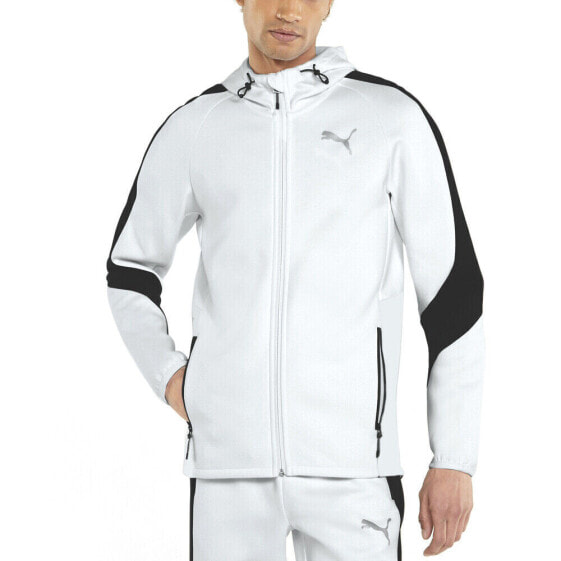 Худи мужское PUMA Evostripe FullZip 847401-02 белое