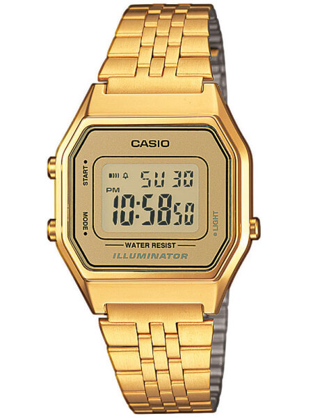 Электронные наручные часы CASIO LA680WEGA-9ER Collection Unisex 28мм 3 ATM