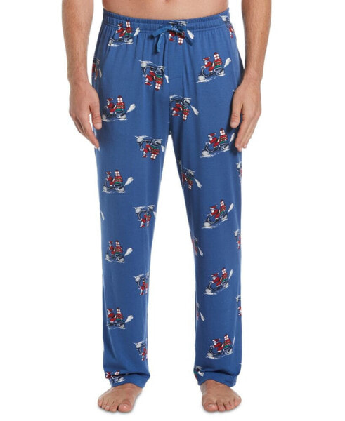 Men's Deluxe Touch Knit Printed Pajama Pant