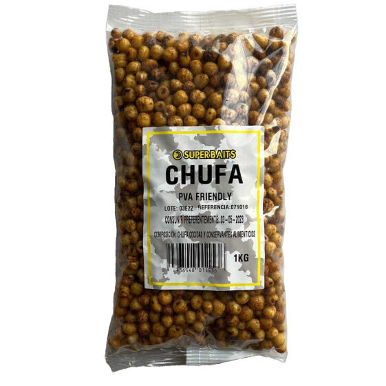 SUPERBAITS Chufa 1kg Cooked Seeds