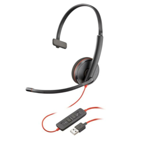 Headphone with Microphone HP Blackwire 3210 Black