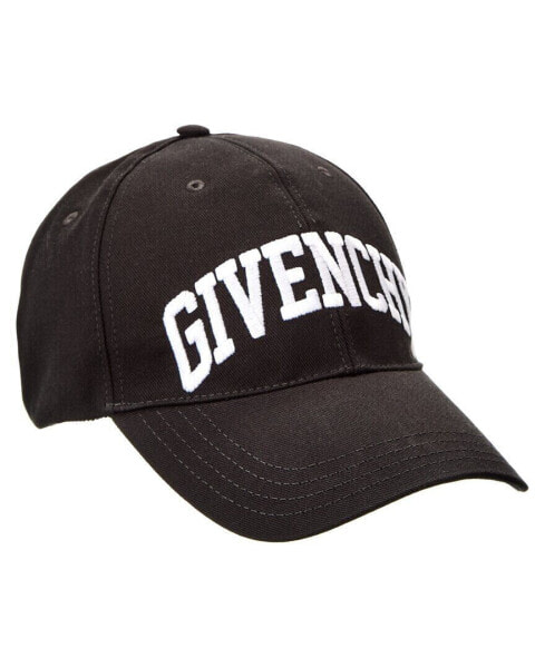 Givenchy College Embroidered Cap Men's Black Os