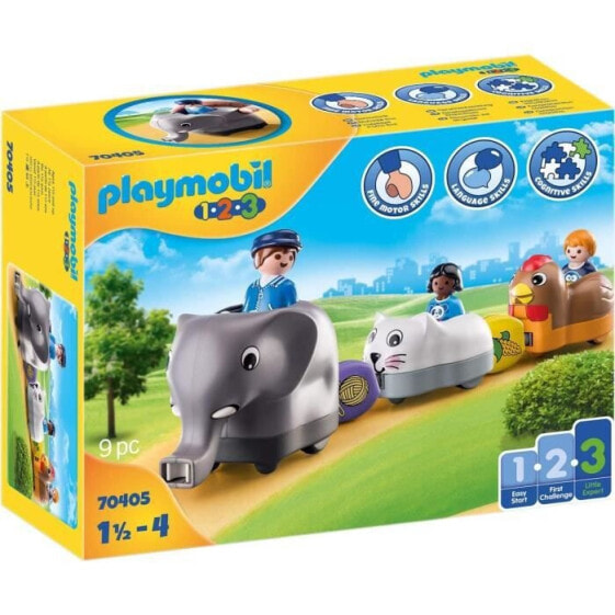 Игровой набор Playmobil 70405 Animal Train (Железная дорога с животными)