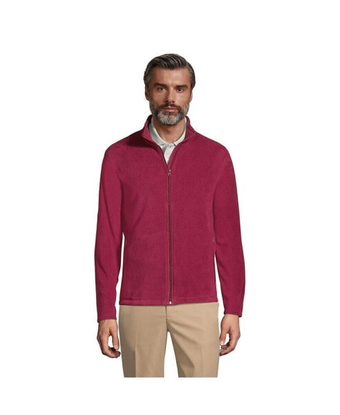 Men's School Uniform Full-Zip Mid-Weight Fleece Jacket