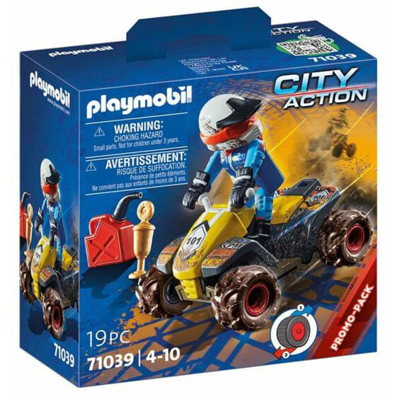 Playset Playmobil City Action Offroad Quad 19 Предметы 71039