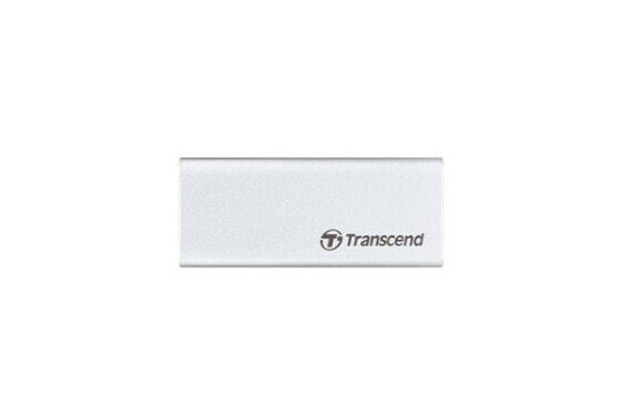 Transcend ESD240C Portable SSD 480GB - 480 GB - M.2 - USB Type-C - 3.2 Gen 2 (3.1 Gen 2) - 520 MB/s - Silver