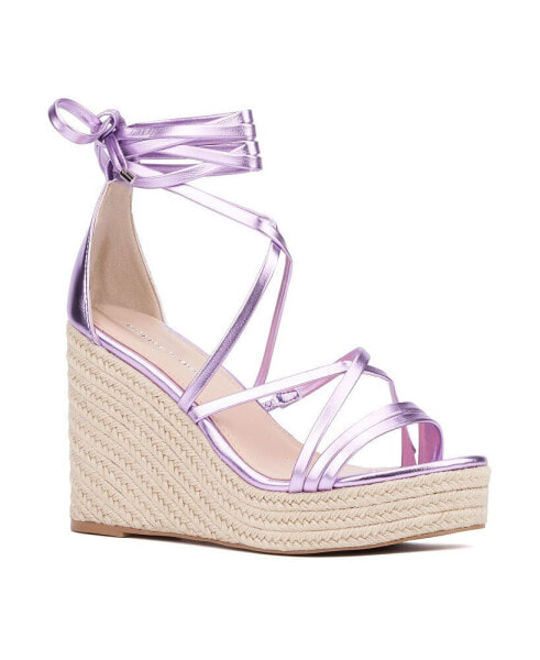 Women's Gracelynn Platform Espadrille Wedge Sandal - Wide Width