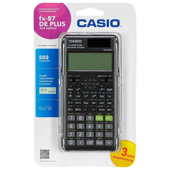 CASIO FX-87DE Plus 2nd Edition Calculator