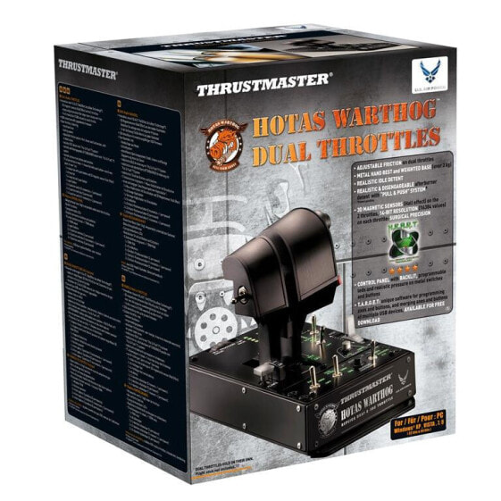 ThrustMaster HOTAS Warthog Dual Throttles - Flight Sim - PC - Wired - USB - Black - Windows 7 - Windows 7 Enterprise - Windows 7 Enterprise x64 - Windows 7 Home Basic - Windows 7 Home...