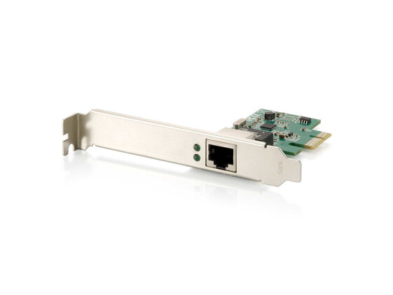 LevelOne Gigabit PCIe Network Card - Low Profile Bracket included - Low Profile Bracket - Internal - Wired - PCI Express - Ethernet - 2000 Mbit/s - Aluminium