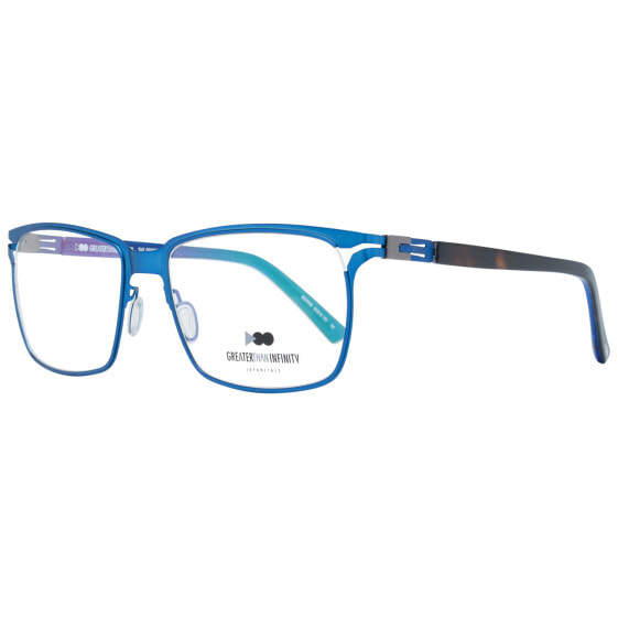 Оправы Greater Than Infinity Brille GT029 V03 для мужчин, синие 55-16-145