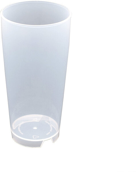 Pack of 50 reusable Cups 0.3 L Polypropylene transparent