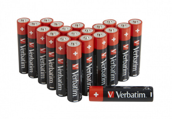 Verbatim 49876 - Single-use battery - AAA - 1.5 V - 20 pc(s) - 44.5 mm - 1.05 cm