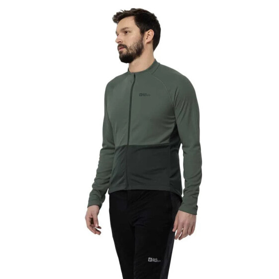 JACK WOLFSKIN Morobbia FZ long sleeve T-shirt