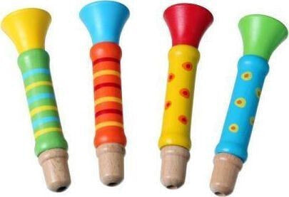 Музыкальная игрушка Askato Деревянная трубка